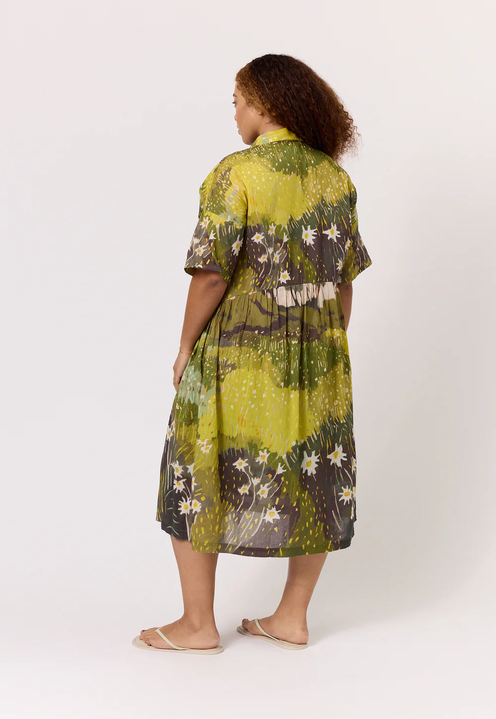Luma Shirt Dress . Daisy Field