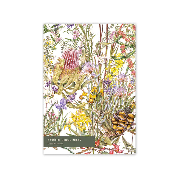 Studio Nikulinsky . A5 Notebook . Wildflowers of King's Park