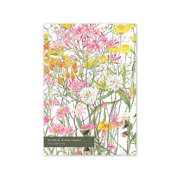 Studio Nikulinsky . A5 Notebook . Everlasting Daisies