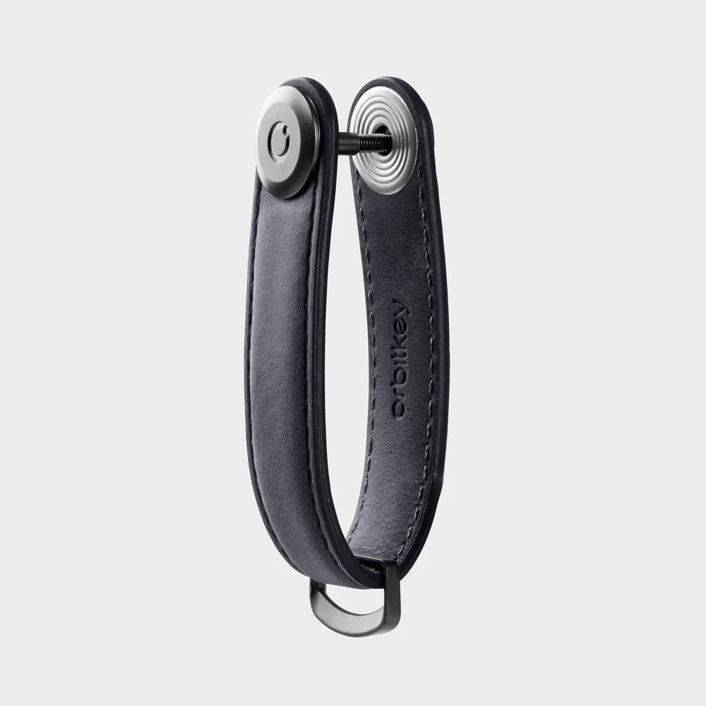 Orbitkey Key Organiser . Crazy-Horse Steel Grey