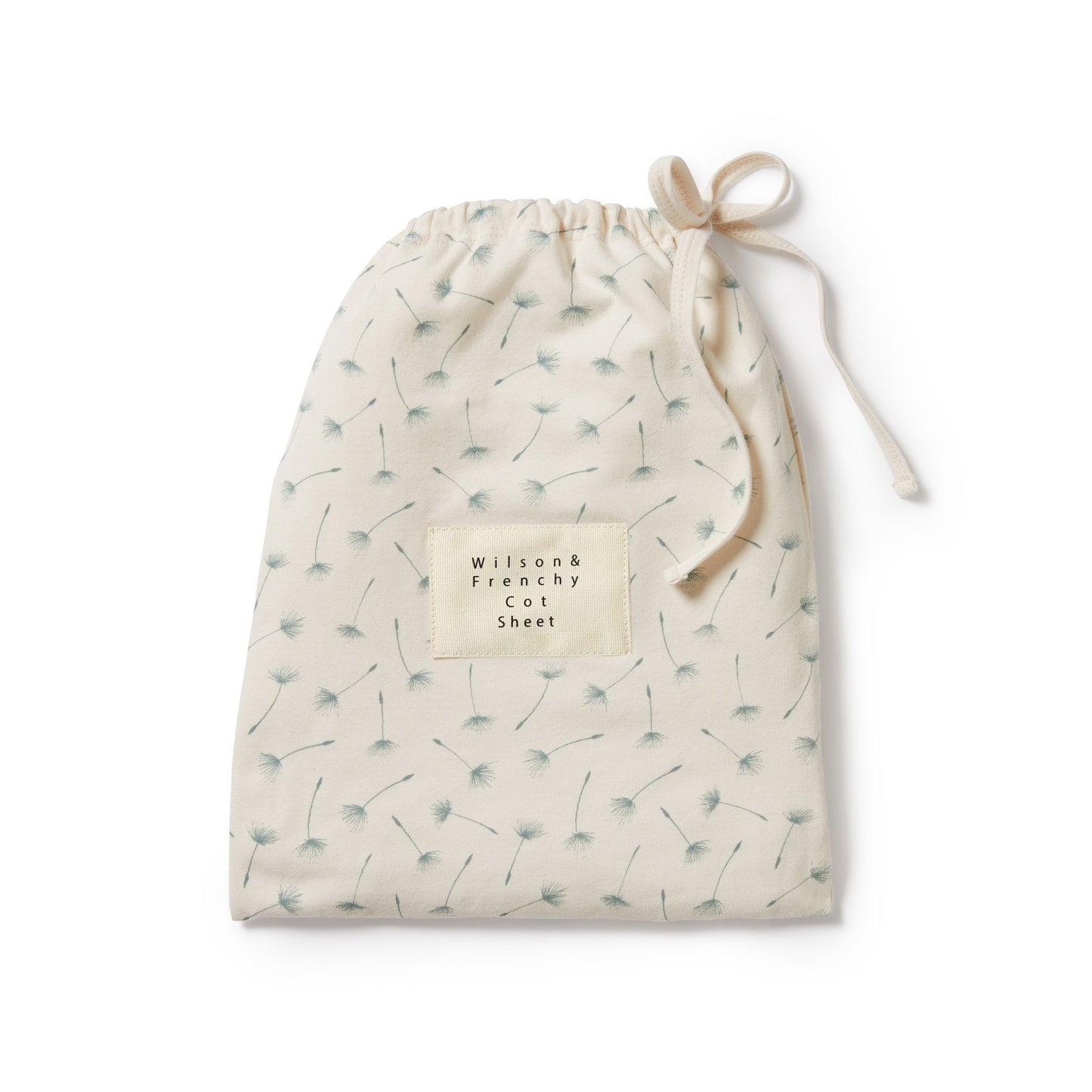 Organic Cotton Fitted Cot Sheet . Float Away