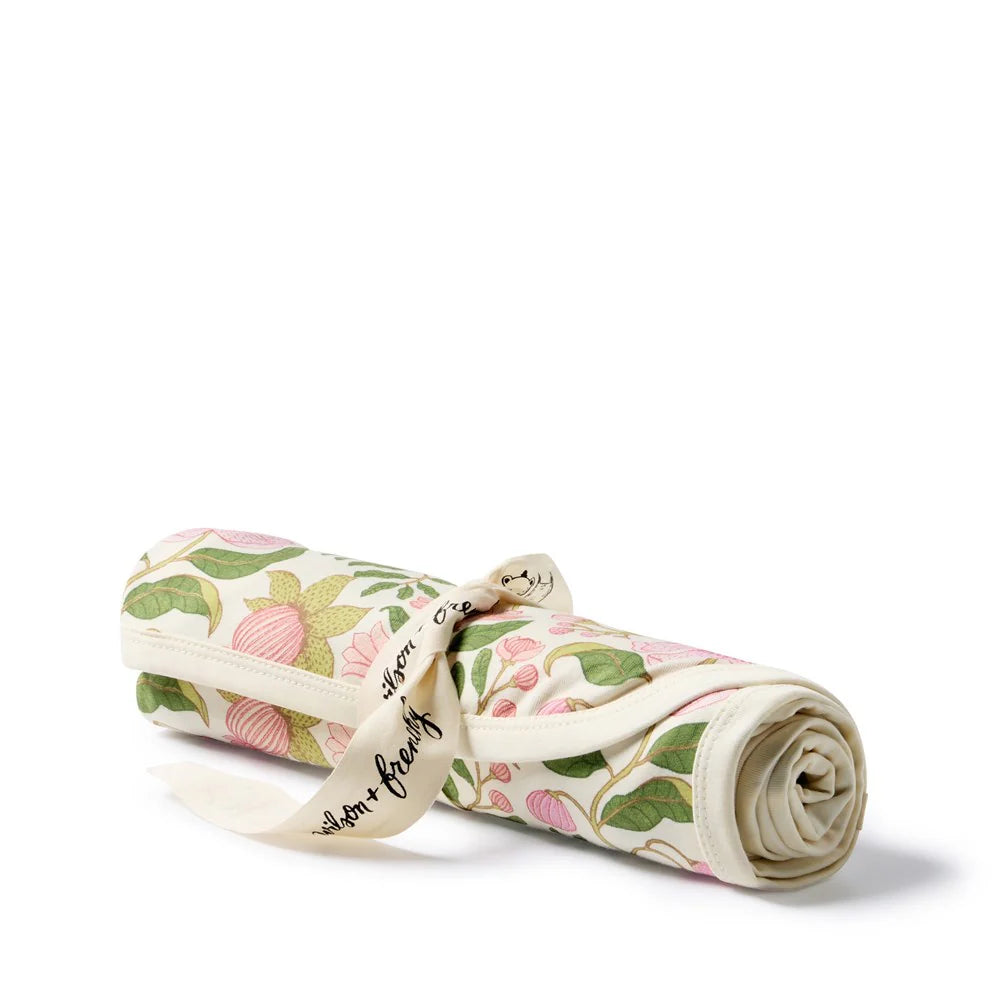 Organic Cotton Baby Swaddle . Ma Fleur