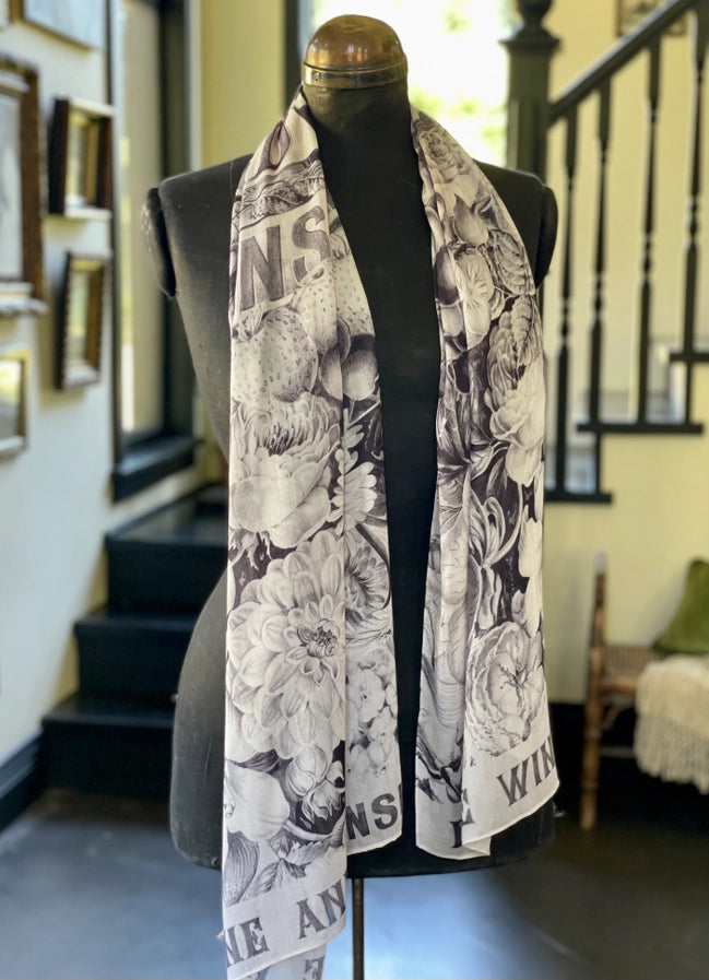 Scarf . Peace Wine + Sunshine