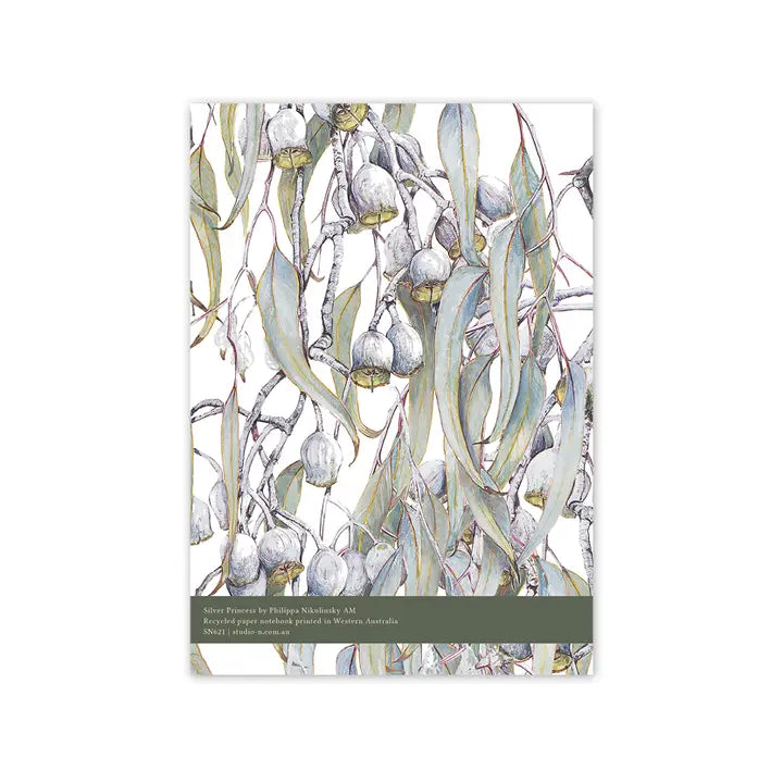 Studio Nikulinsky . A5 Notebook . Silver Princess