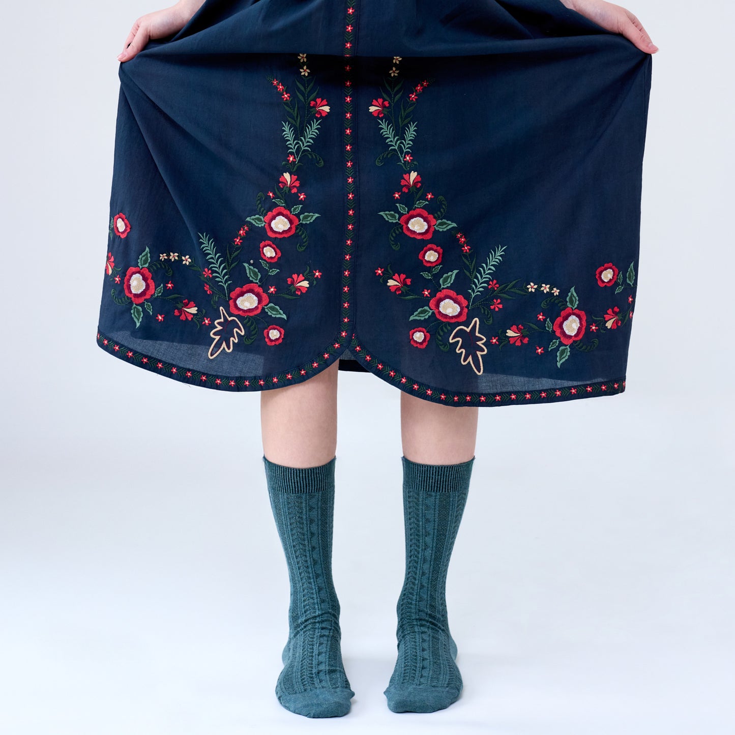 Cotton Socks . Trastevere . Green .