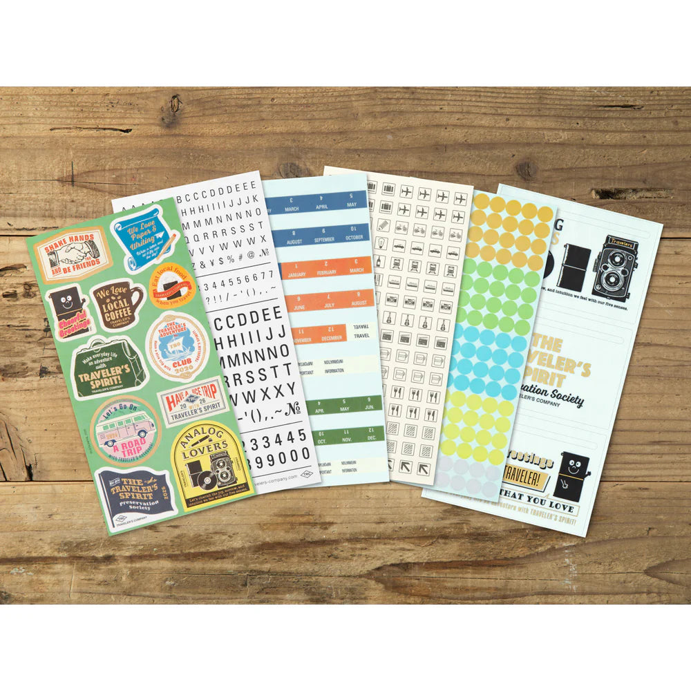 Traveler's Notebook 2026 Diary Sticker Set