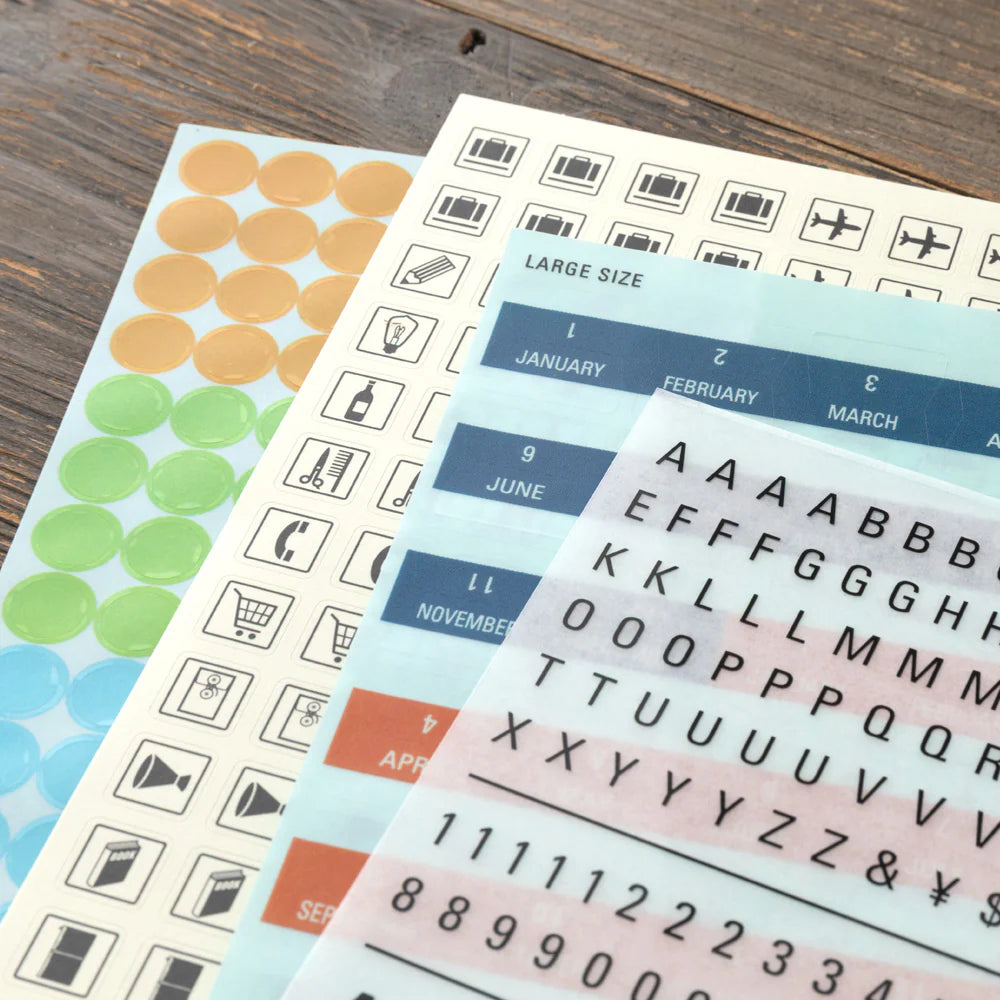 Traveler's Notebook 2026 Diary Sticker Set