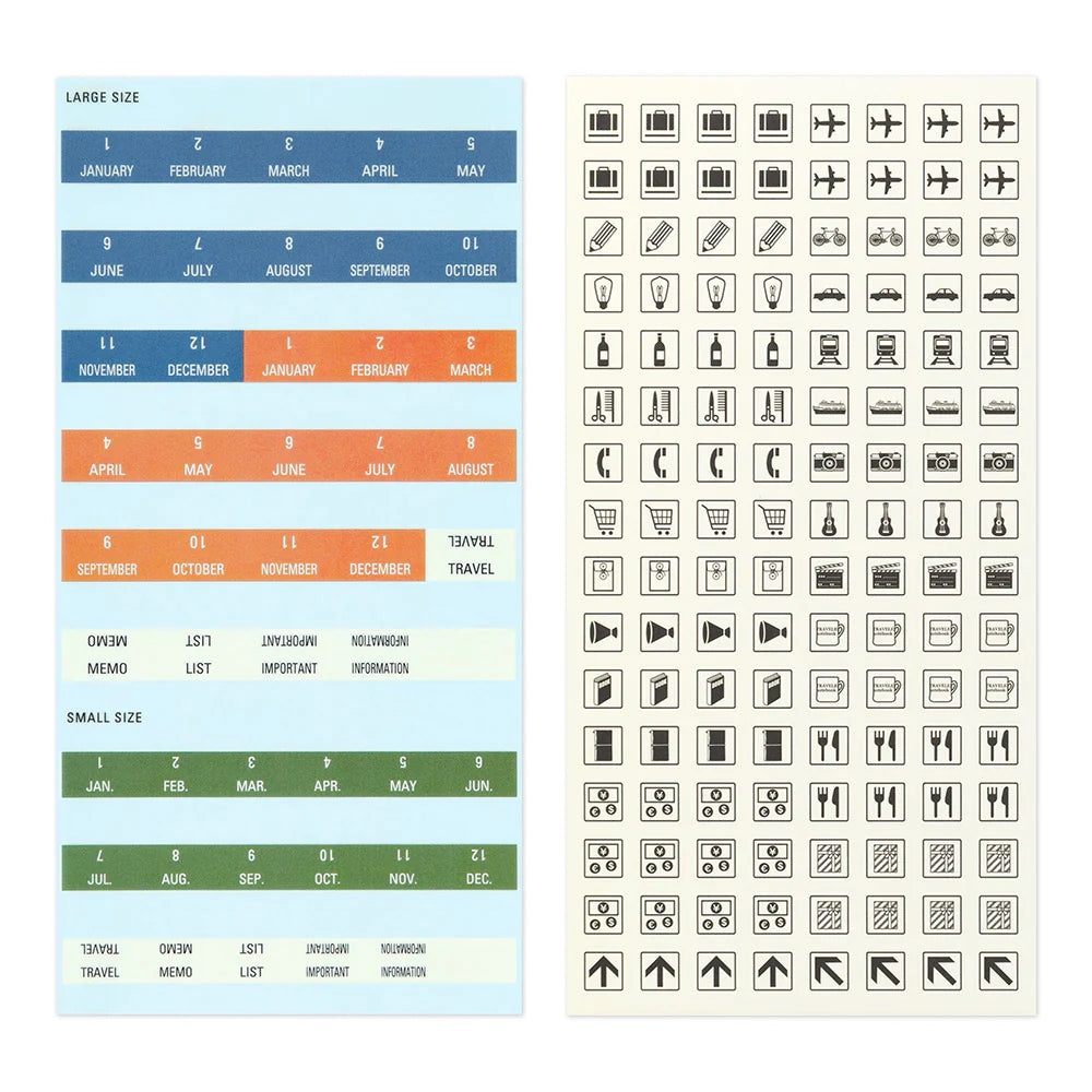 Traveler's Notebook 2026 Diary Sticker Set