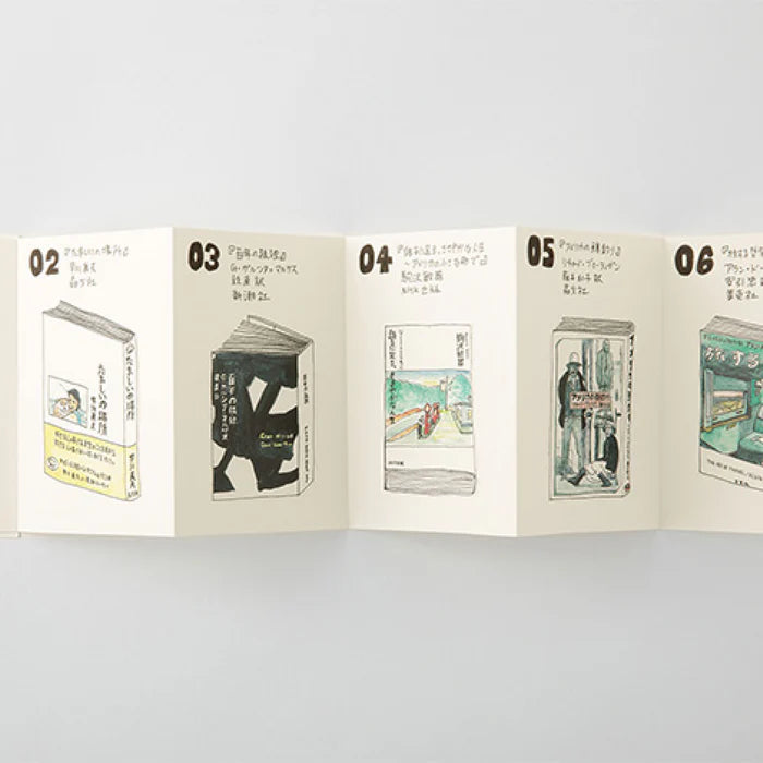 Traveler's Notebook Accordian Fold Paper . Passport size