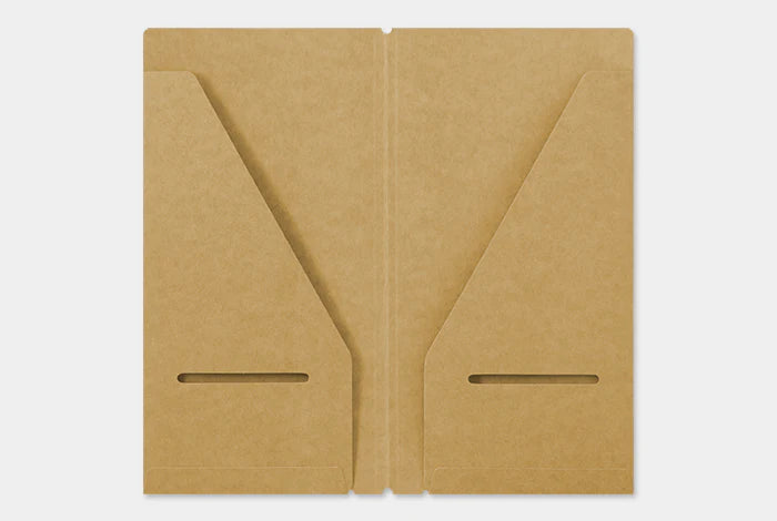 Traveler's Notebook . Kraft Folder