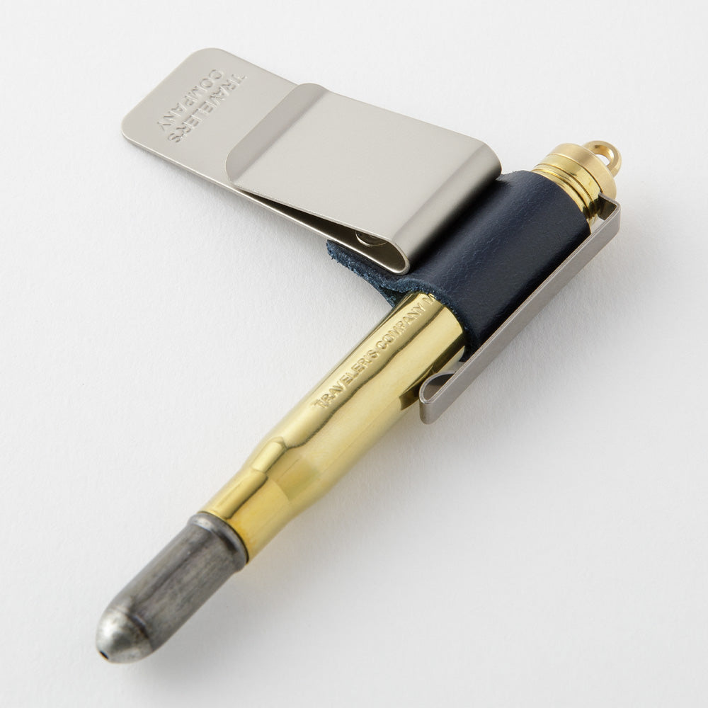 Traveler's Notebook Pen Holder . Blue