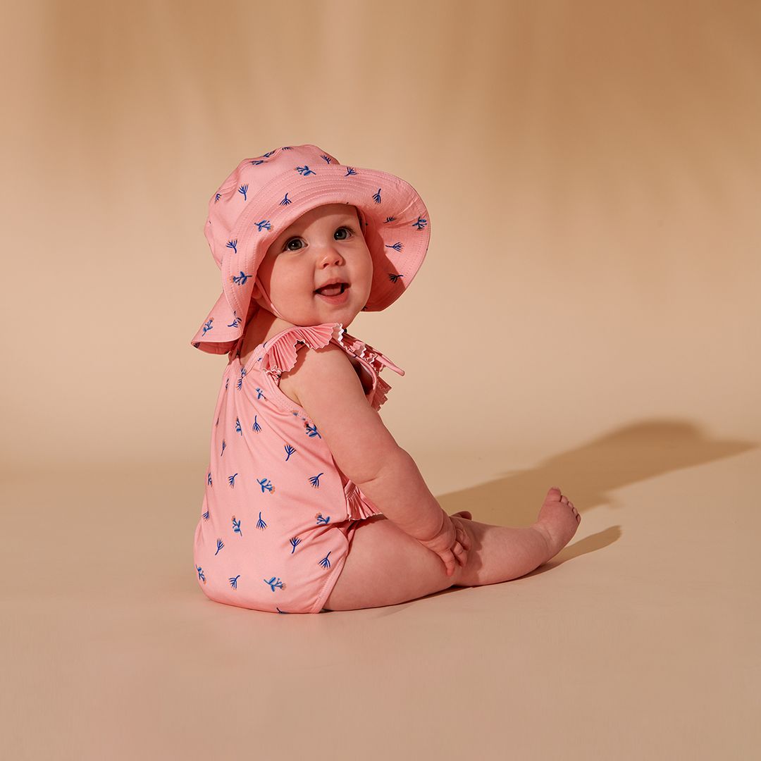 Rashie Swim Set . Little Flower