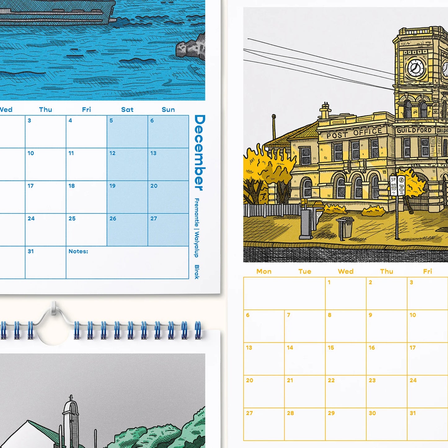 Fremantle Calendar x Neighbourhood Press