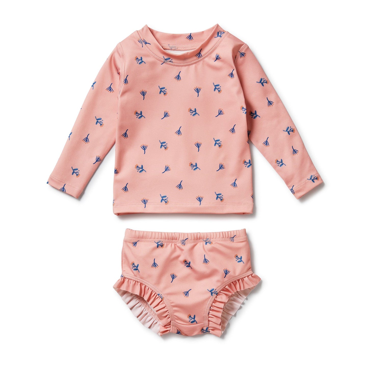 Rashie Swim Set . Little Flower