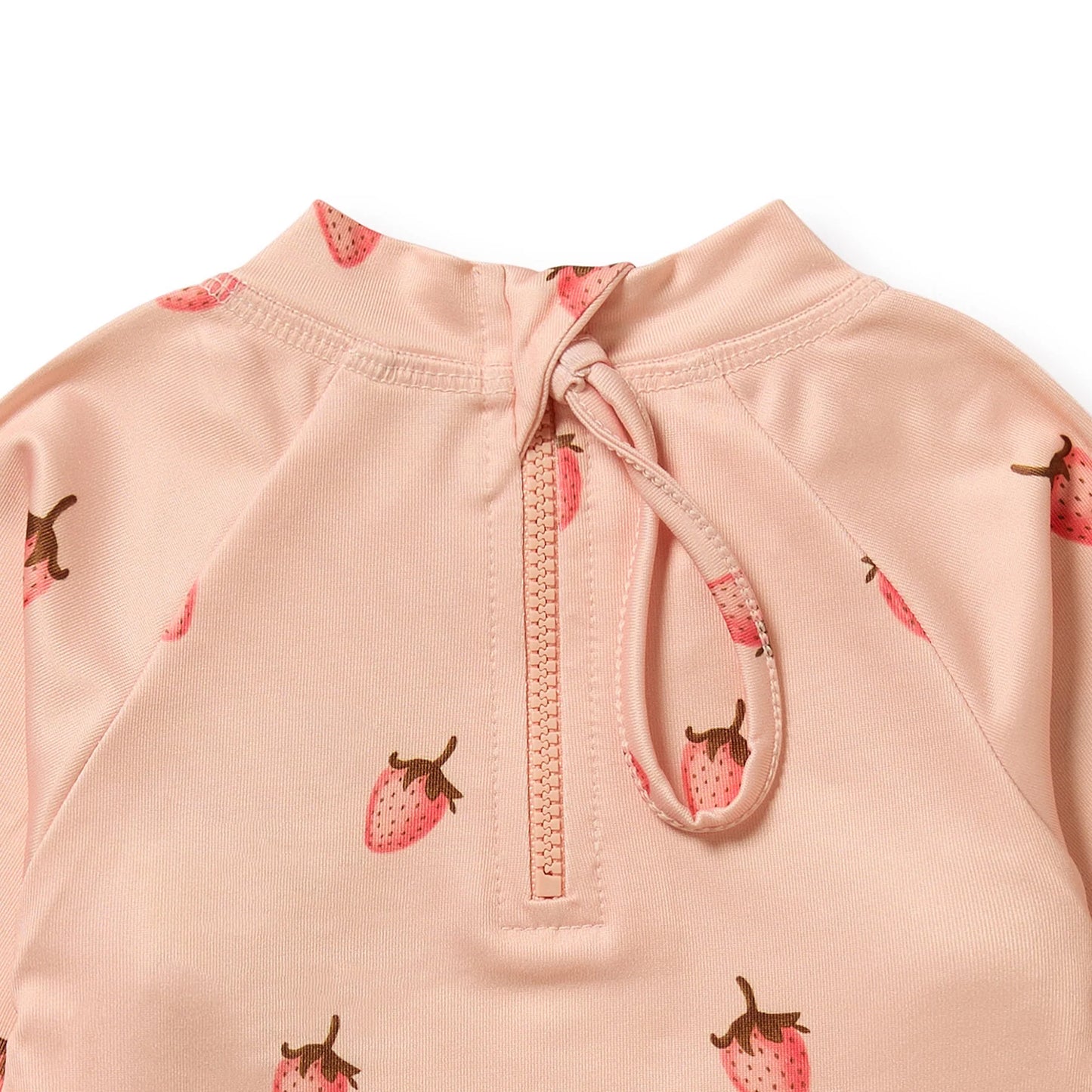Baby Rashie Swimsuit Set . Strawberry Kisses