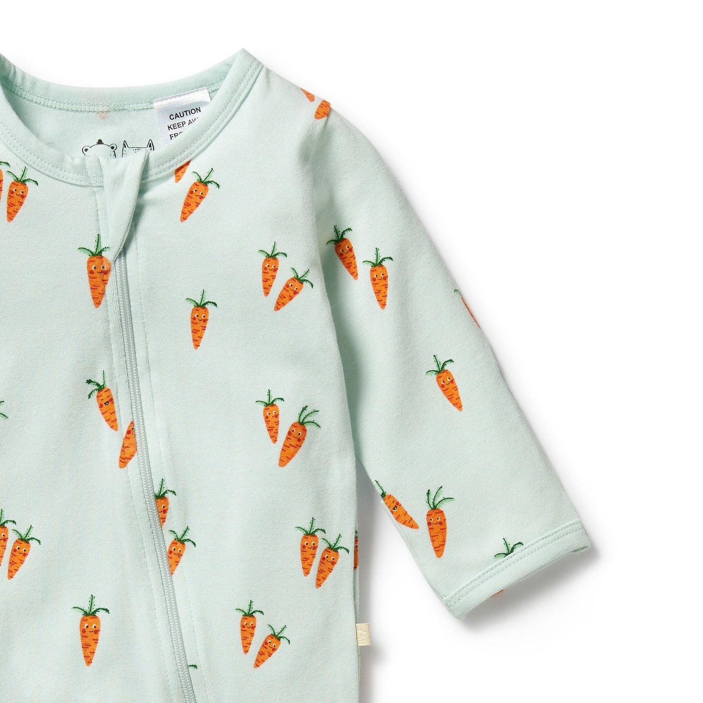 Zipsuit . Organic Cotton . Carrots