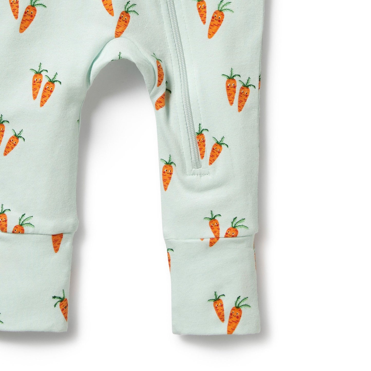 Zipsuit . Organic Cotton . Carrots