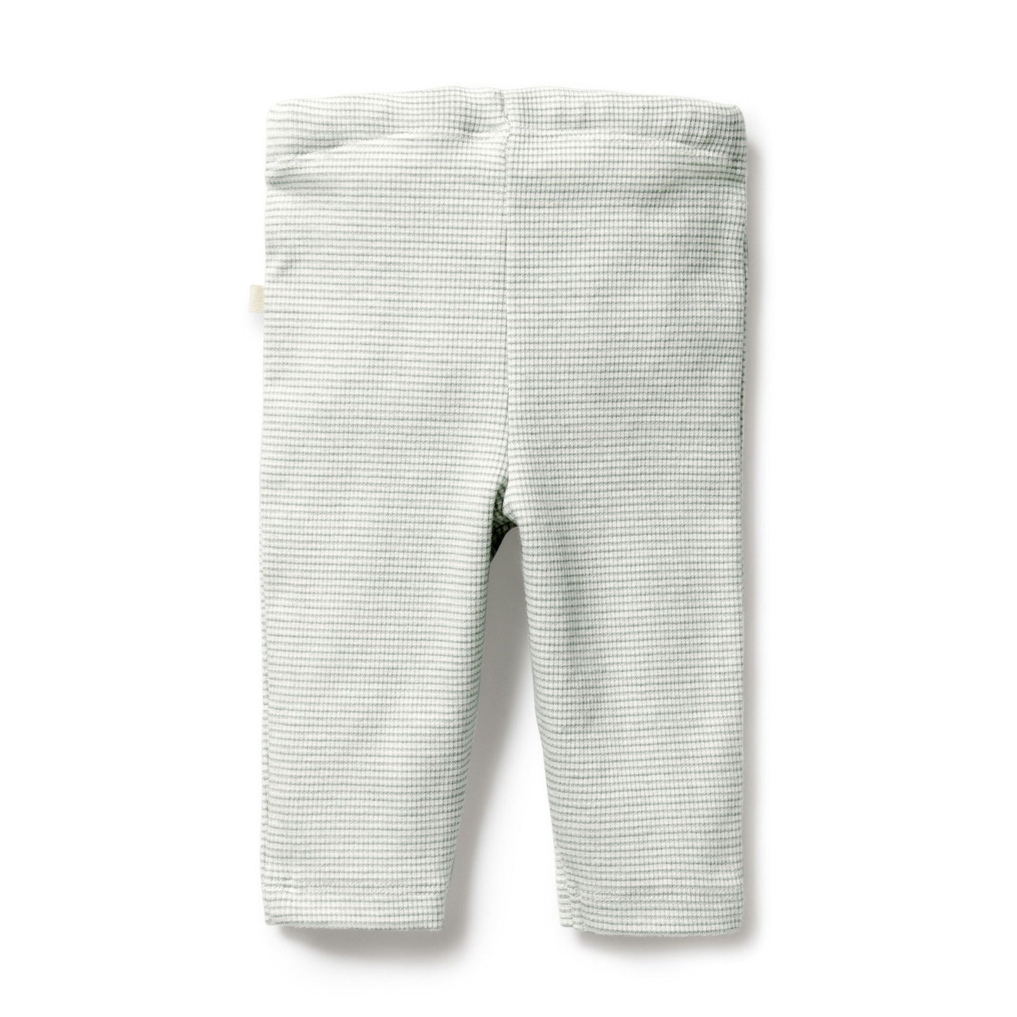 Organic Cotton Legging . Stripe Fern