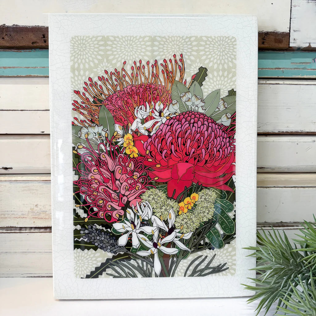 Maxi Woodblock . Native Bloom ARRIVING SOON