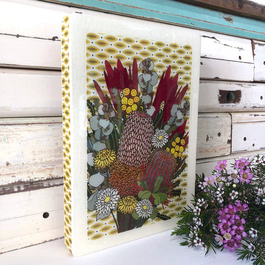 Maxi Woodblock . Lovers Bunch