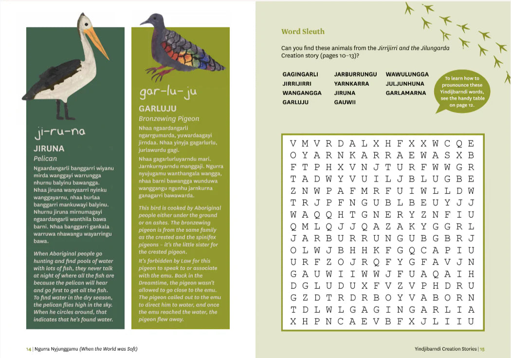 Yindjibarndi Creation Stories Bilingual Book