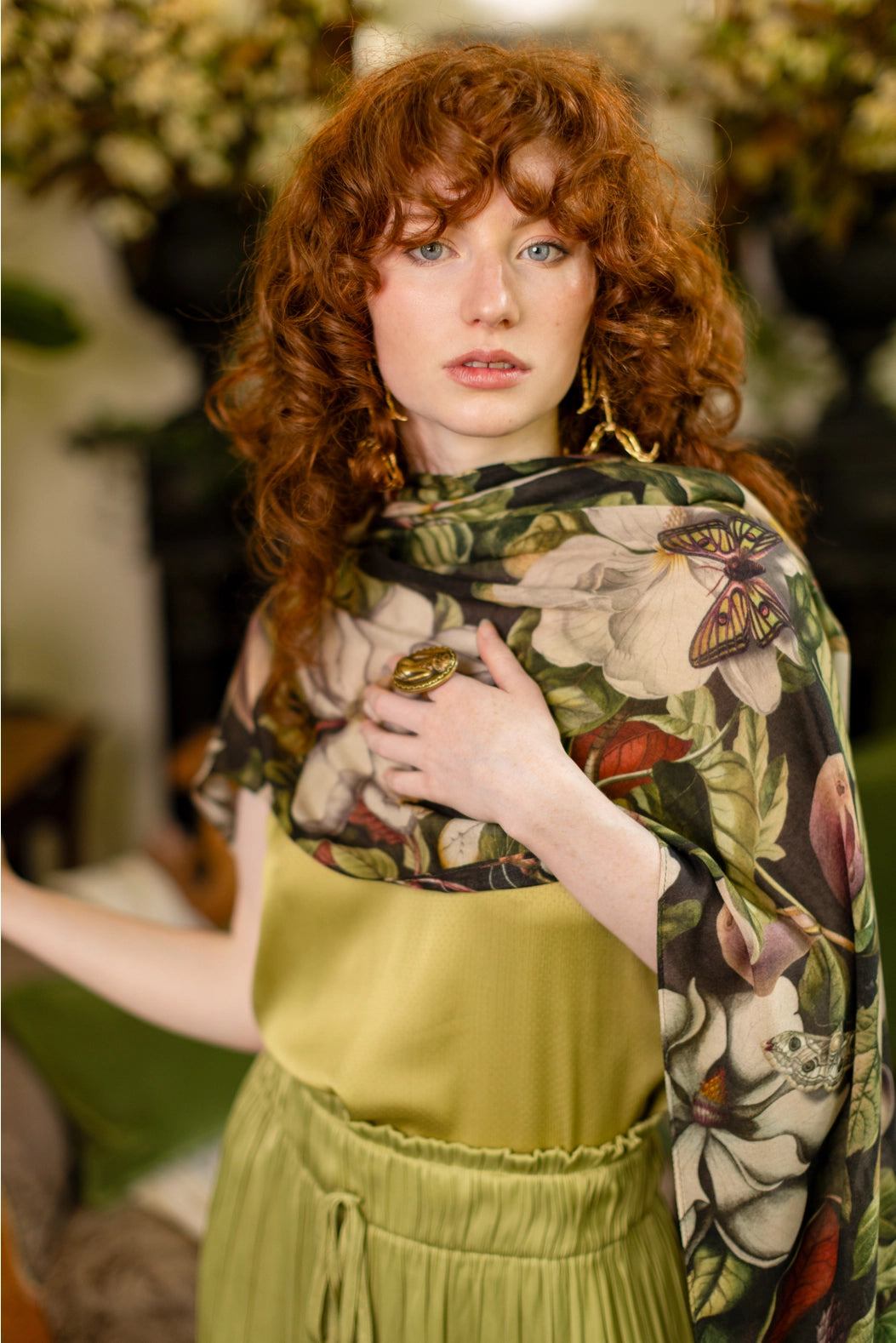 Scarf . Fleur de Lune