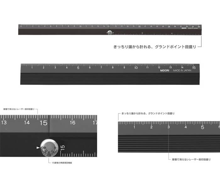 Aluminium Multi-Ruler .