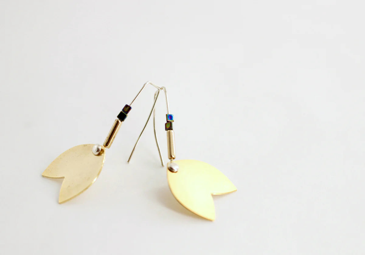 Tulip Dangle Drop Earrings