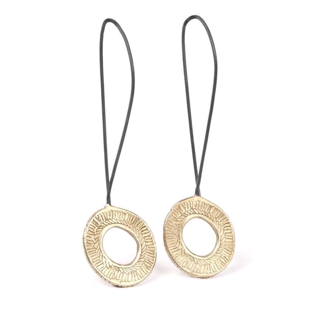 Spirograph Drop Earrings