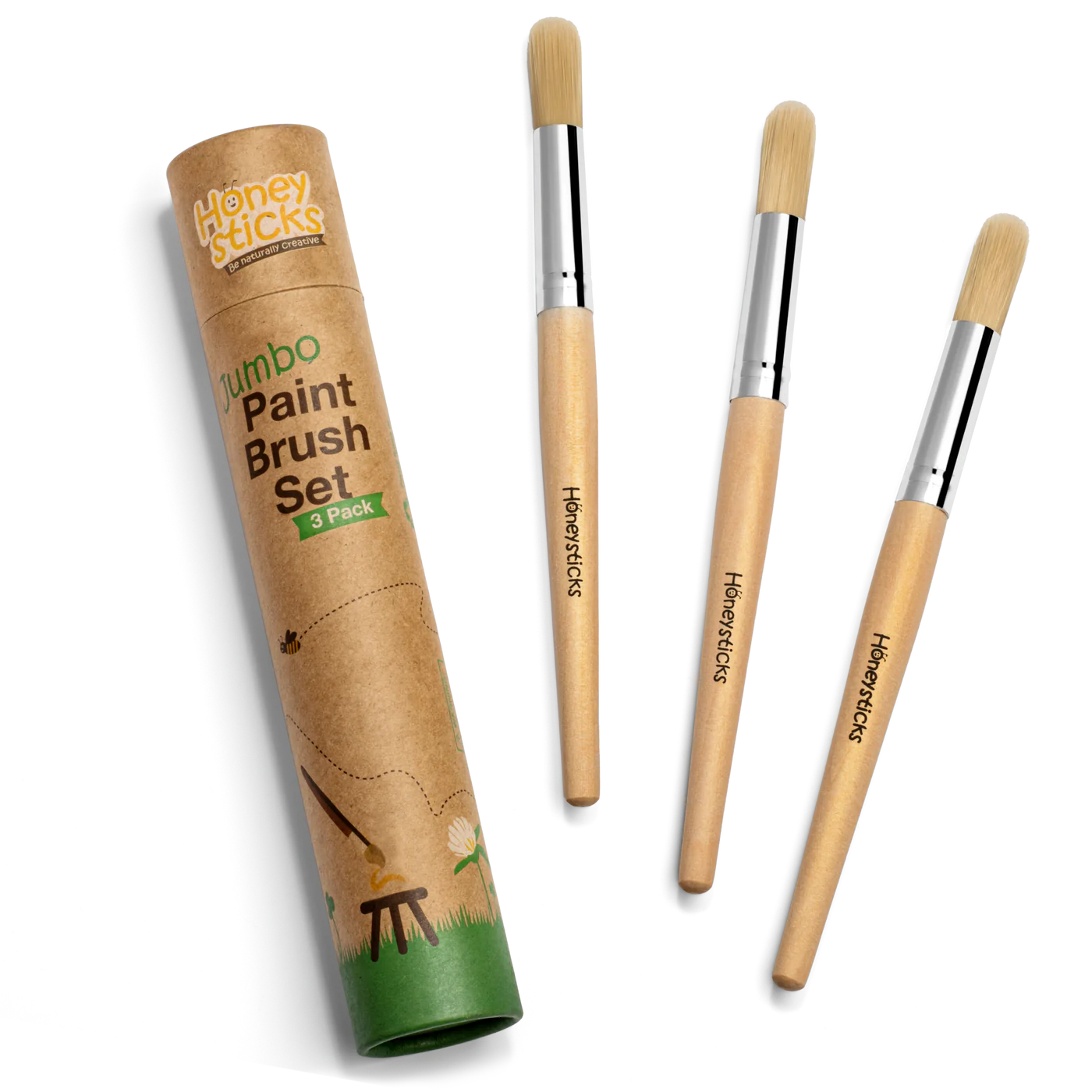 Honeysticks Jumbo Paint Brush Set