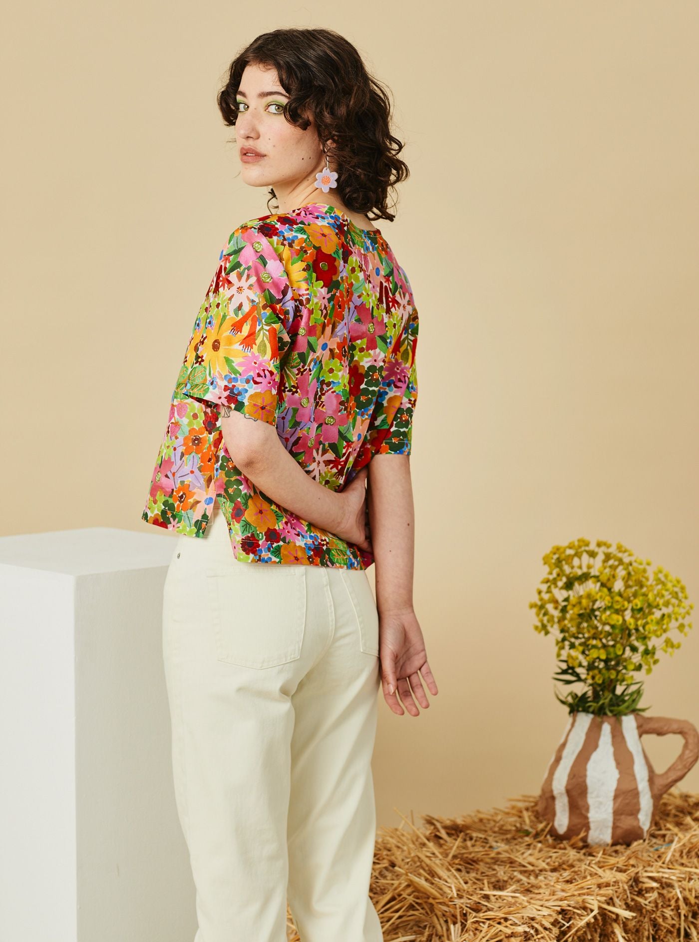 Breeze Blouse . Hyperfloral