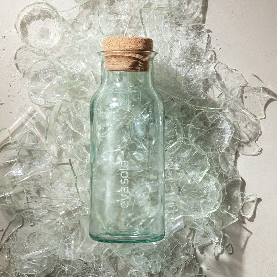 Recycled Glass Carafe