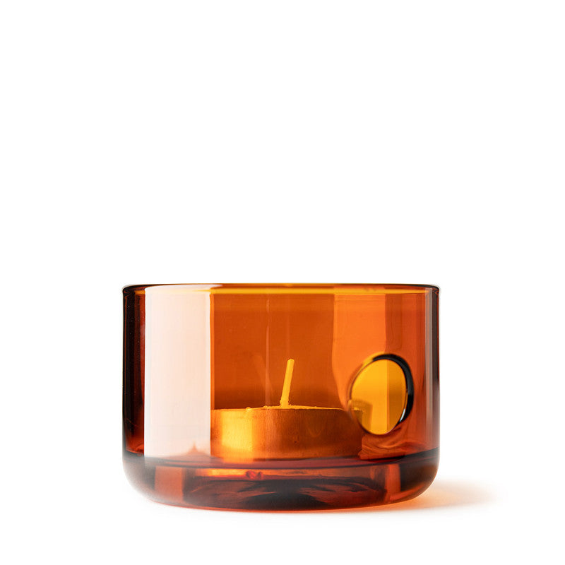 Sensory : Glass Oil Burner in Amber