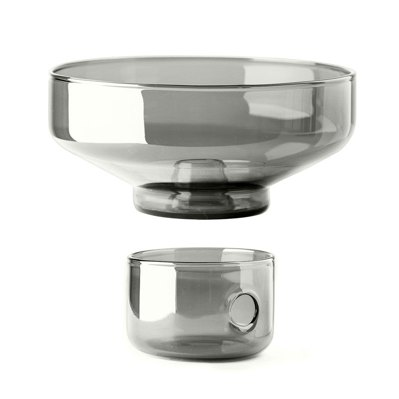 Sensory : Glass Oil Burner . Smoke