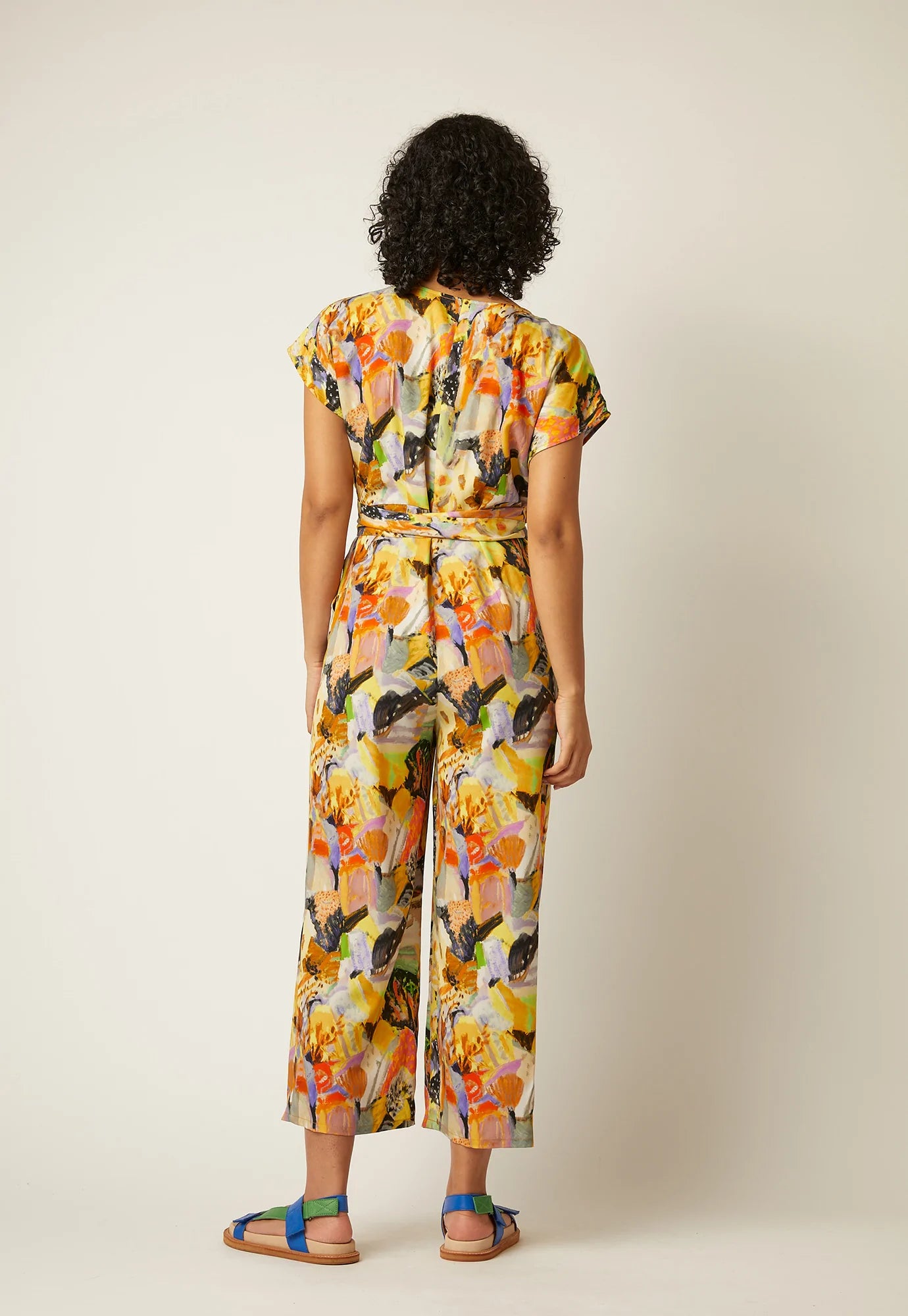 Kai Wrap Jumpsuit . Little Rann