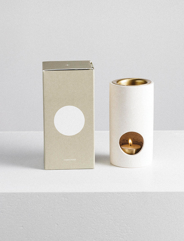 Addition Studio Synergy Oil Burner : Limestone