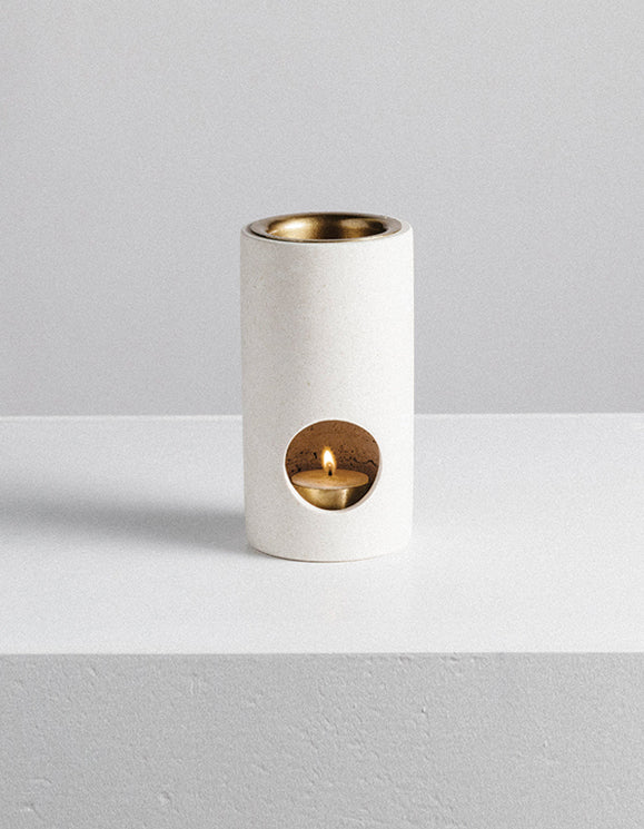 Addition Studio Synergy Oil Burner : Limestone