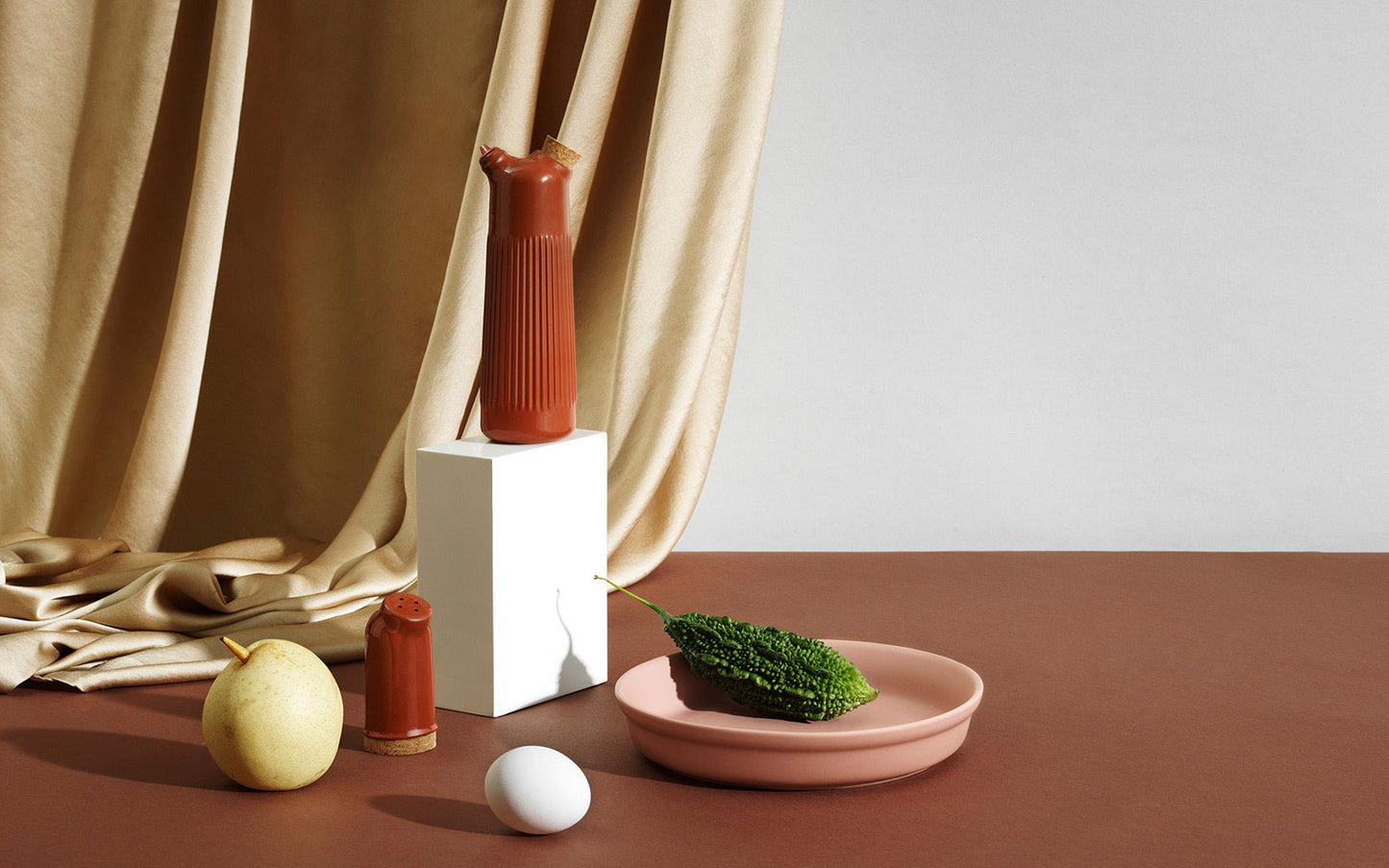 Junto Pepper Shaker Terracotta