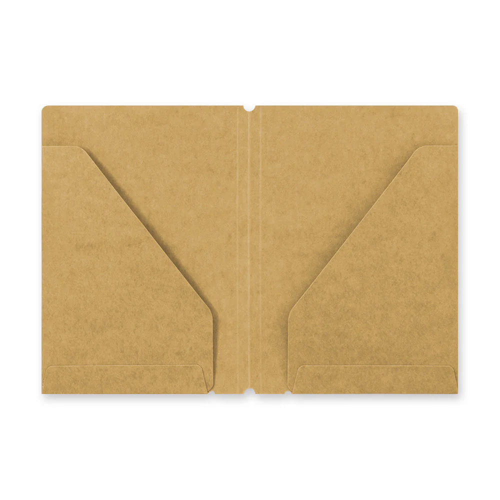 010 Traveler's Notebook Kraft Paper Folder . Passport size