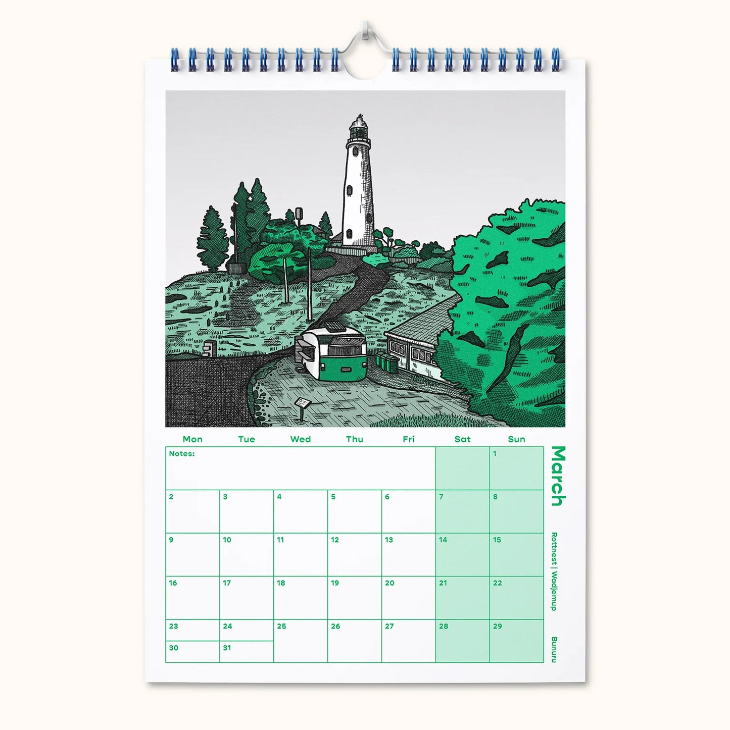 Fremantle Calendar x Neighbourhood Press