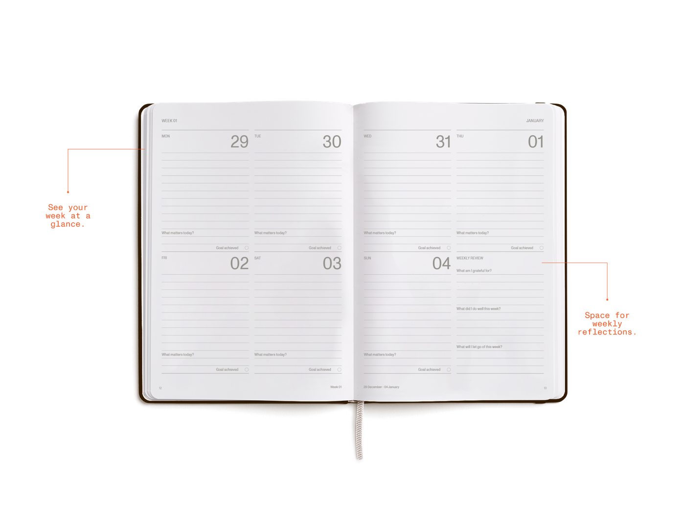 2026 Diary . Karst Stone Paper A5