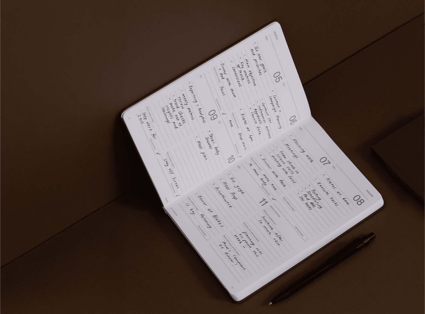 2026 Diary . Karst Stone Paper A5