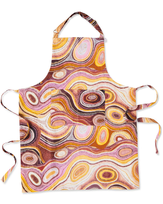 Linen Apron . Tjala Dreaming