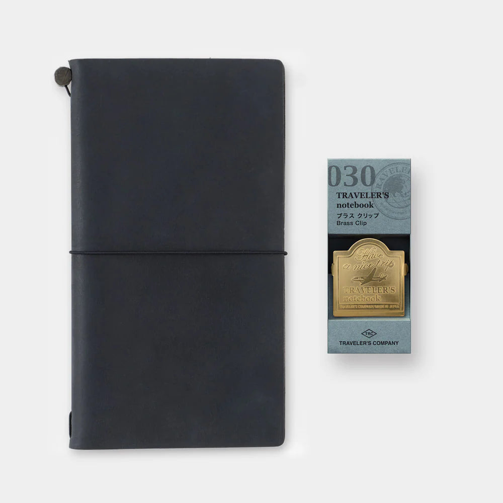 Brass Clip Airplane 030 . Travelers Journal
