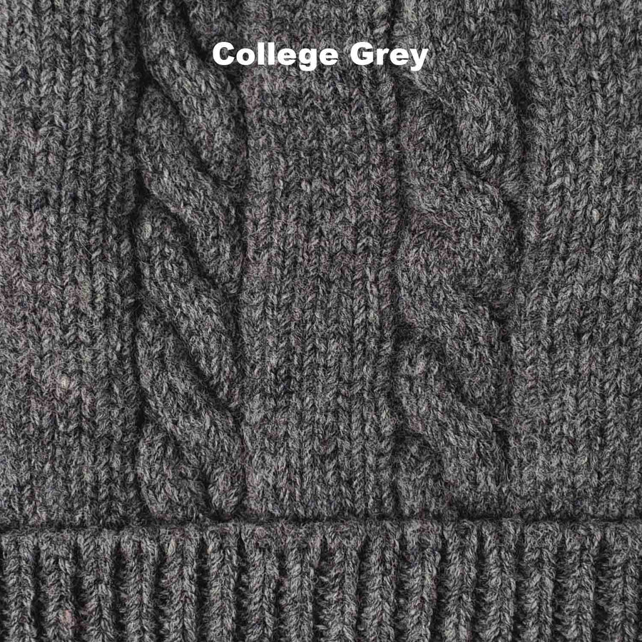 Beanie . Cable . Various Colours .