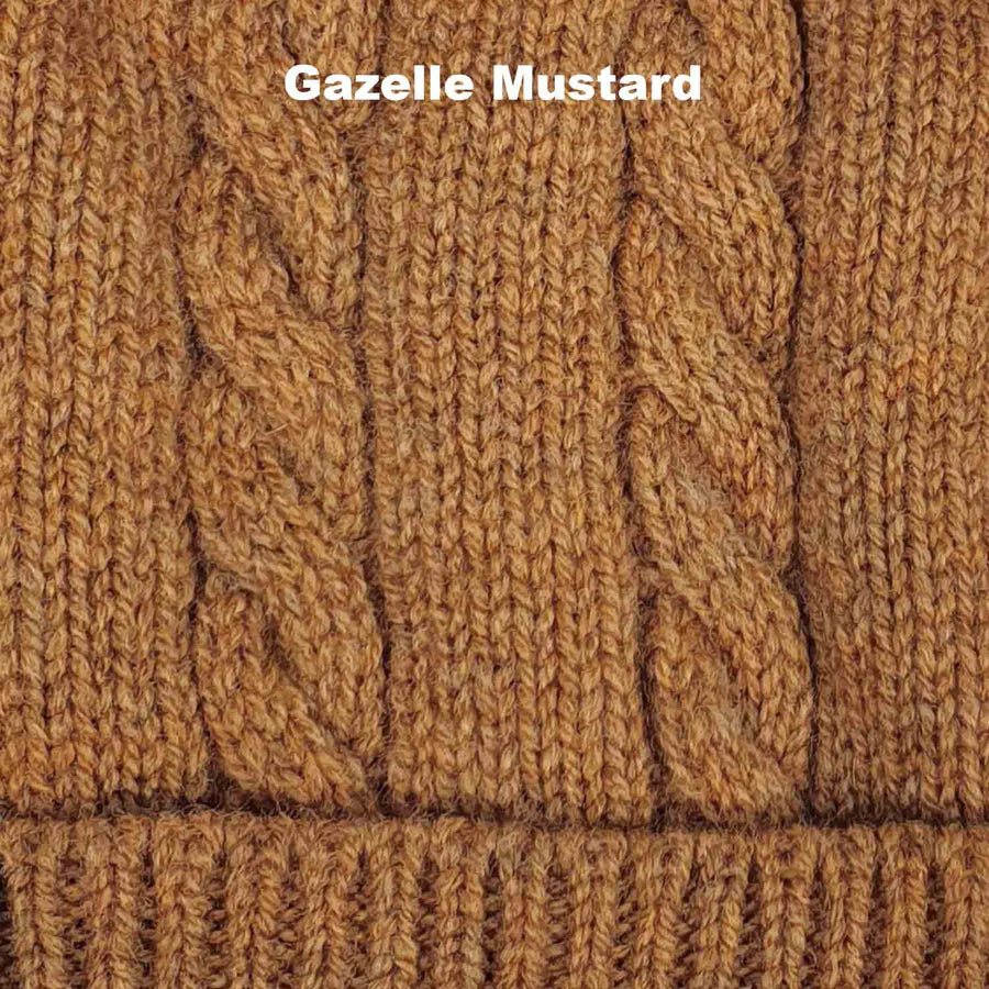 Beanie . Cable . Various Colours .