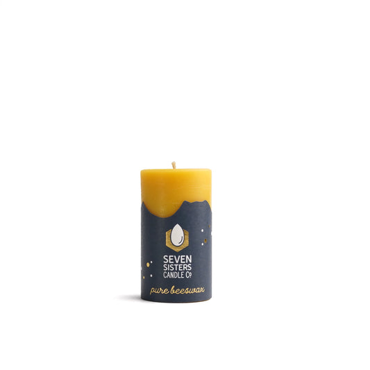 Pure Beeswax Candles . 5cm diameter