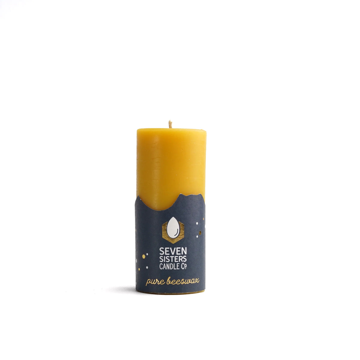 Pure Beeswax Candles . 5cm diameter