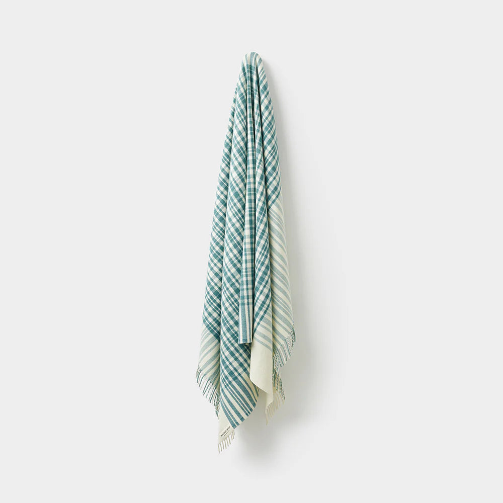 Bask Throw . Indian Teal  ARRIVING SOON