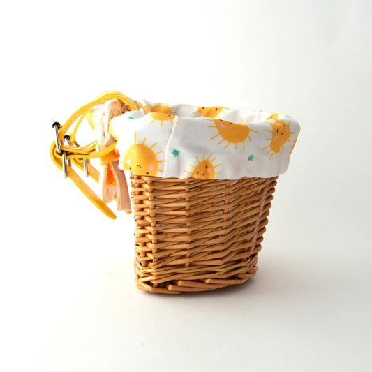Kids Wicker Basket . Sunshine